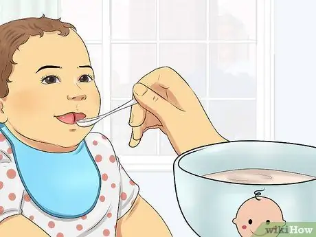 Смешайте Бэби Каши Шаг 4