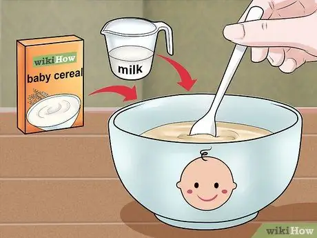 Смешайте Бэби Каши Шаг 9