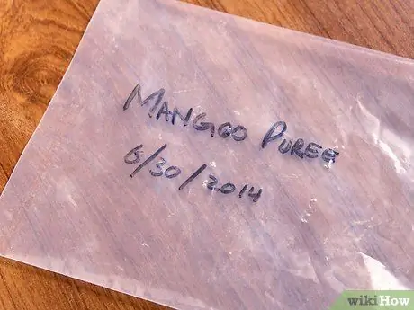 Приготовить пюре из манго Шаг 12