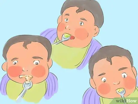 Дайте гевискон младенцу Шаг 12