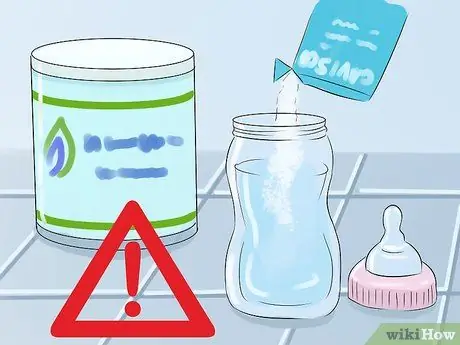 Дайте гевискон младенцу Шаг 4