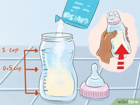 Дайте гевискон младенцу Шаг 9