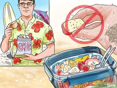 Упакуйте закуски для пляжа, шаг 2