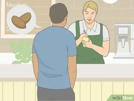 Заказать веганский кофе Шаг 1