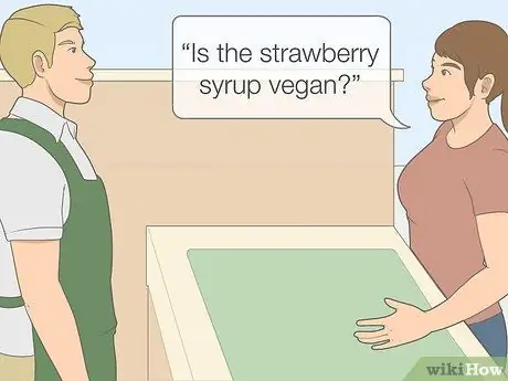 Заказать веганский кофе Шаг 3