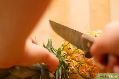 Очистить ананас Шаг 5