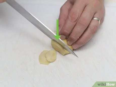 Нарезать имбирь Шаг 6