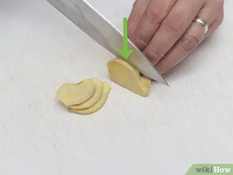 Нарезать имбирь Шаг 7