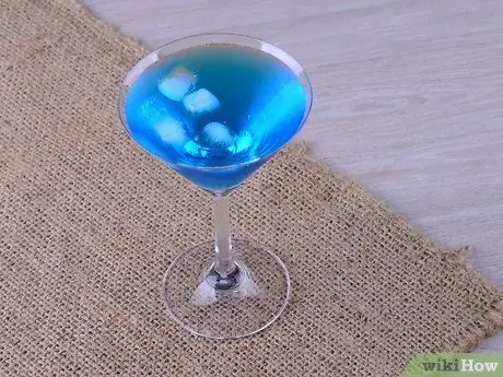 Сделать безалкогольный Блю Кюрасао Шаг 15