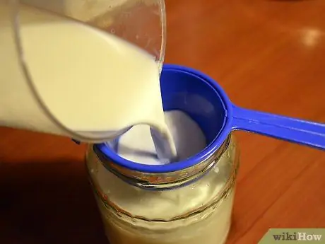 Сохранение кефирных зерен Шаг 5