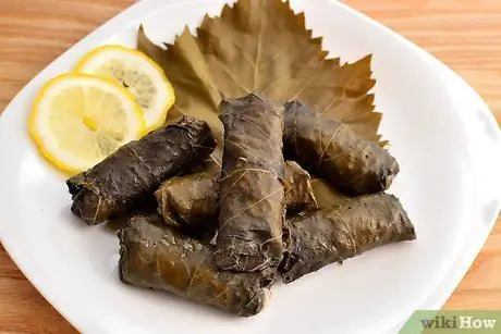 Сделать долму (ролл из виноградных листьев) Введение
