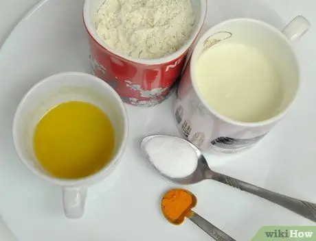 Сделайте Джалеби Шаг 1