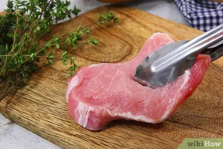 Разморозить свиные отбивные, шаг 4