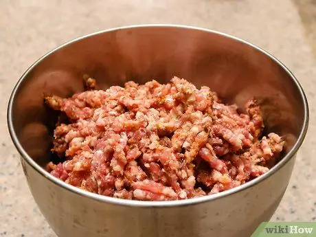 Приготовить мясо гироскопа, шаг 1