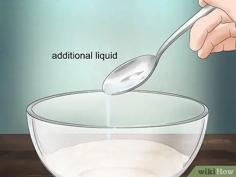 Замена цельнозерновой муки на белую муку Шаг 2