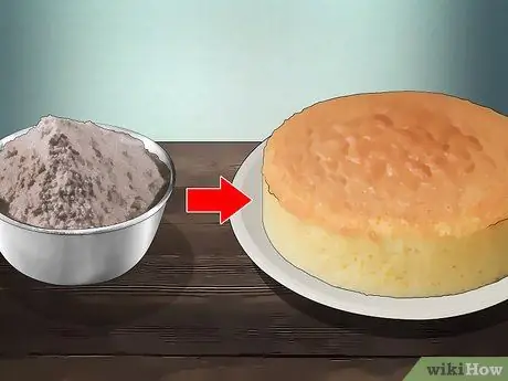 Замена цельнозерновой муки на белую муку Шаг 7