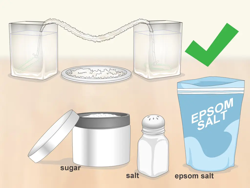 Как сделать кристаллы пищевой соды: 15 шагов (с иллюстрациями)