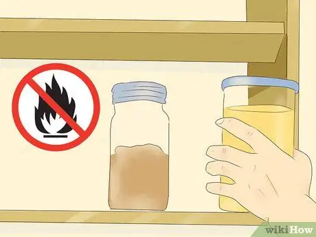 Повторное использование растительного масла Шаг 6