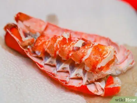 Подготовка хвостов омара Шаг 8