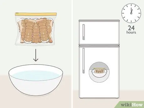 Приготовьте замороженных омаров, шаг 4