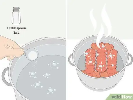 Приготовьте замороженных омаров, шаг 6