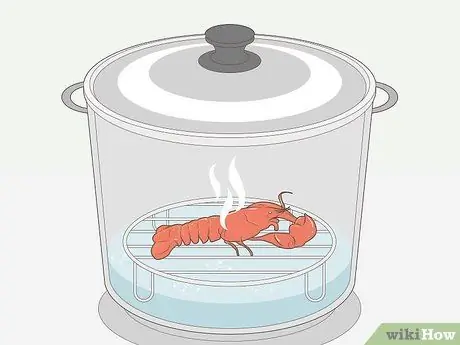 Приготовить замороженного омара Шаг 8