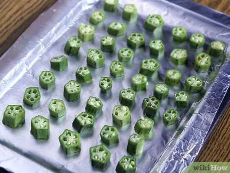 Заморозить бамию Шаг 10