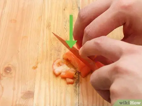 Помидоры нарезать кубиками Шаг 10