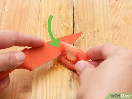 Нарезать помидоры кубиками Шаг 13