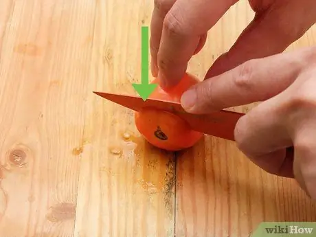 Нарезать помидоры кубиками Шаг 7