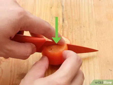 Нарезать помидоры кубиками Шаг 8