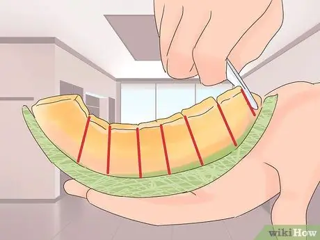 Разрезать дыню Шаг 13