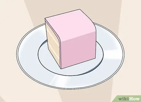 Вырезать листовой торт Шаг 9