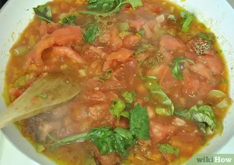 Приготовить томатный соус шаг 11