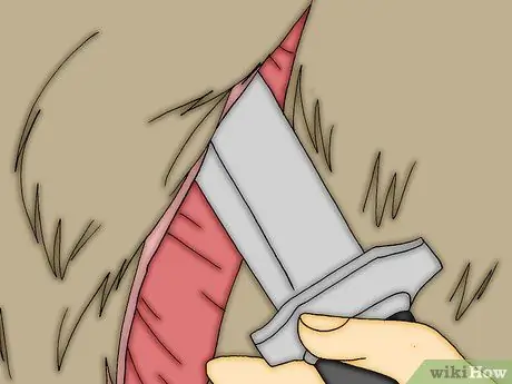 Снимите шкуру с мертвого животного, шаг 5