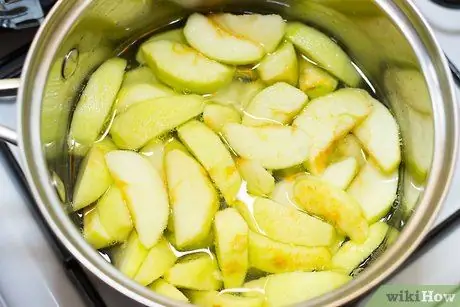 Приготовить начинку для яблочного пирога, шаг 4