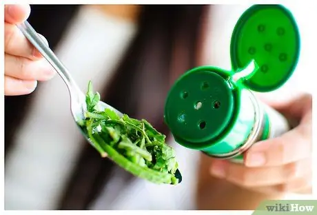 Измерение свежих и сушеных трав Шаг 3