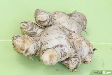 Заморозить имбирь, шаг 1