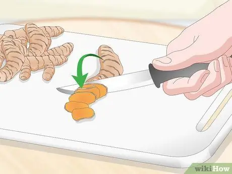 Сухая куркума, шаг 1