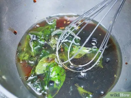 Используйте свежий базилик Шаг 11