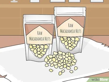 Съешьте орехи макадамия, шаг 2