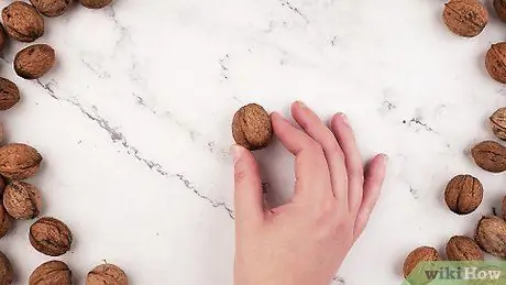 Раскройте черные грецкие орехи, шаг 2 Раскройте черные грецкие орехи, шаг 2