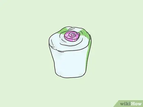 Сделать кексы из подгузников шаг 13