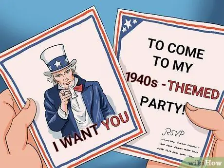 Проведите тематическую вечеринку 1940-х годов Шаг 1