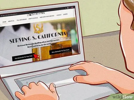 Нанять бармена для мероприятия Шаг 2