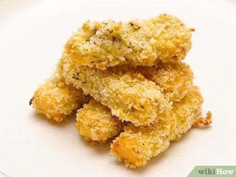 Приготовьте запеченные палочки из моцареллы, шаг 6