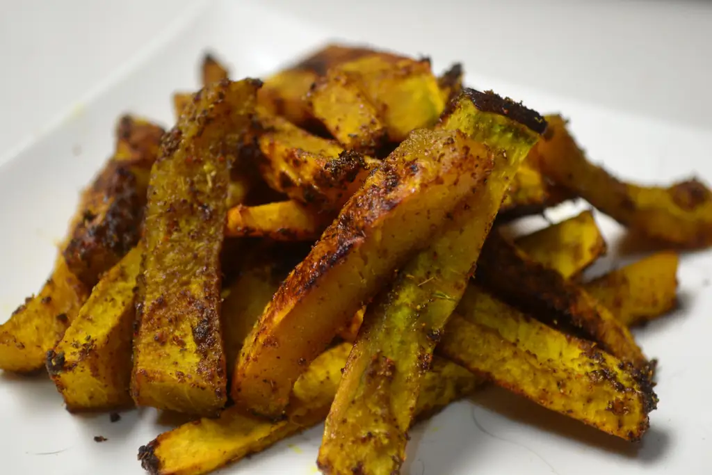 3 способа сделать чипсы из мускатной тыквы