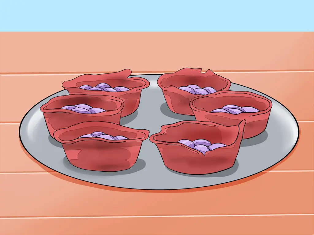 Как приготовить чашки с беконом: 13 шагов (с иллюстрациями)