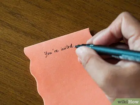 Создайте свои собственные приглашения на день рождения, шаг 1