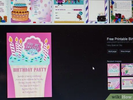 Создайте свои собственные приглашения на день рождения Шаг 13